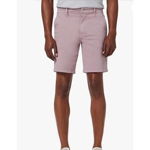 Joe’s Jeans Men Stretch Straight Kinetic Brixton Trouser Short Size 38 Lilac NWT - Picture 4 of 9